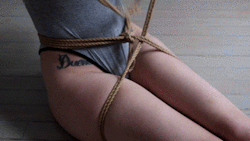 camdamage: beginner two rope reverse tension leg binder tutorial