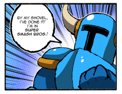 exdragonith:  SSBU - Shovel Knight   While I wish he was an actual