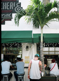 caitrionamariag:  La Sandwicherie, South Beach, Miami. Florida.