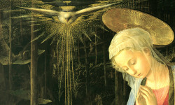 v-ersacrum:  Filippo Lippi, Adoration in the Forest, c.1459