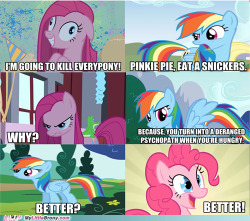 madame-fluttershy:  You’re Not You When You’re Hungry  lolz