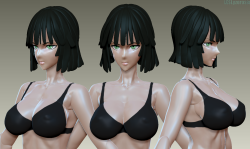 z0nesama:  leslyzerosix:  [WIP] One Punch Man - Fubuki  wow,