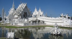 coolthingoftheday:  Wat Rong Khun - also known as the White Temple