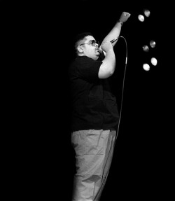  Heavy D performing at the Holiday Star Theater in Merrillville,