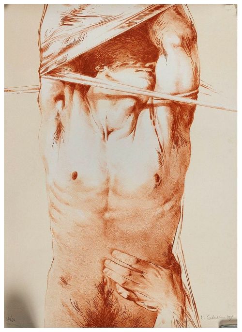 beyond-the-pale: Luis Caballero (1943-1995)  Torso