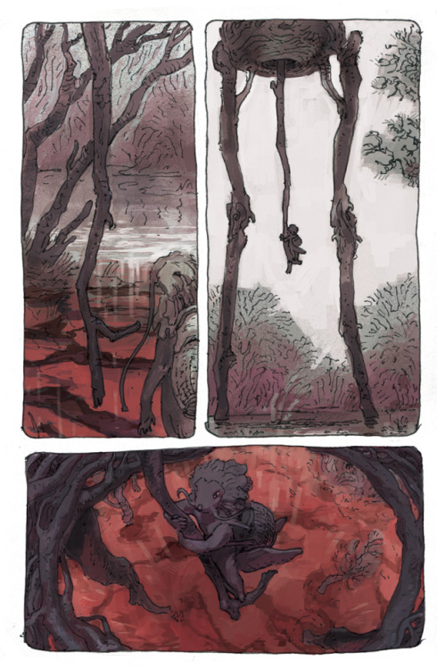 mossfellow:“Next…” #02, SwampwalkerJ. T. Cole 2015