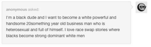 I can definitely enjoy the concept of white men being stripped of there power, things they were born to have, being taken away from them, and them having to start from the bottom of the ladder.Jonny was idly scrolling through the app store on his phone