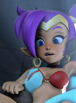legoguy9875: Shantae found herself some bad treasure >:P Full