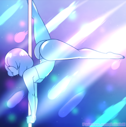 lilithn: Pole Dancing Blue Pearl [Patreon] [Commissions] 