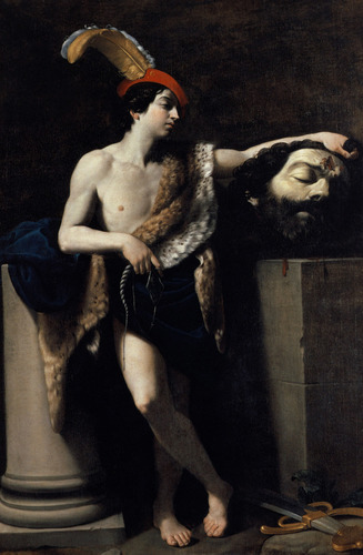 guido-reni:  David with the head of Goliath, 1606, Guido Reni