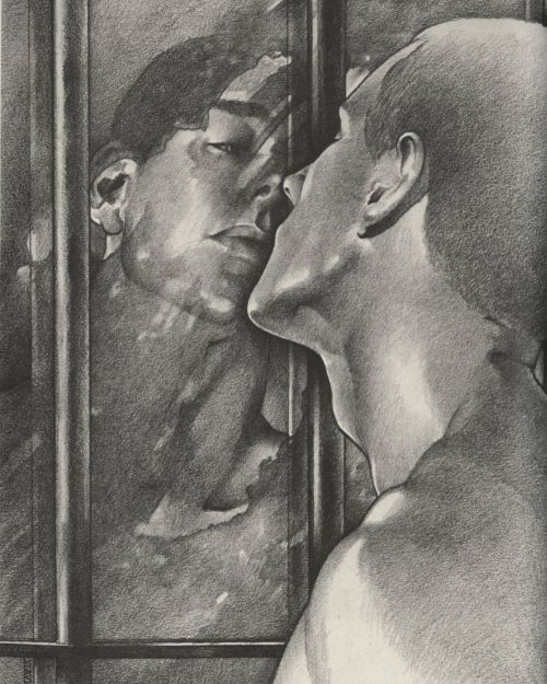 beyond-the-pale:  George Stavrinos,  Illustration from Gay Source,