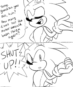 sp-rings:Sonic and Knuckles comic, reuploaded because Tumblr