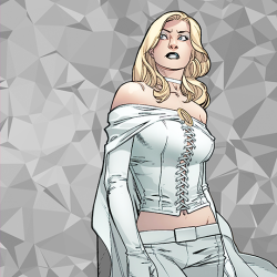 batmancass:  Marvel Comics Meme: 4/10 Characters Emma Frost (White