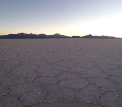 Amazing picture my friend captured in el Salar de Uyuni, Bolivia