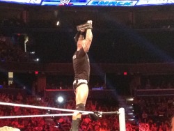 Last night. Smackdown.Tampa.