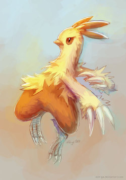 art-by-eldrige:  Happy Thanksgiving! Have two Combusken sketches.