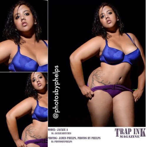 The MILF issue of @trapinkmagazine is catch waves.. Now with @jackieabitches  a part of the roster of  hotness in the magazine  #hot #thick #sexy #ink #photosbyphelps