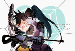 akunohomu:  OW by 貝殼子 (@shellcanpy) 