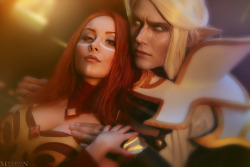 The Hot CouplePauline as LinaAndrew as Invoker photo by me