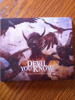 Got this cd today! Devil you know. Howard from Killswitch Engage,