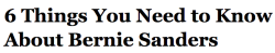 salon:  1. He is not running against Hillary Clinton“I’m