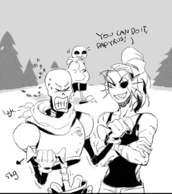 grrinday:  recent UT doodles  spoilers warning 