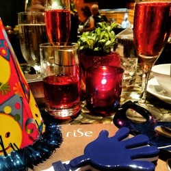 New Year’s Eve #dinner at #Rise #MarinaBaySands   Grateful