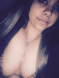 puresexkitten:  I’m in love with my boobs okay? 😅😍😘😛