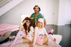 felishatolentino:  Behind the scenes Wildfox Rainbow Dream Girls Pre