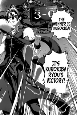 kinbari14:  The victor is Kurokiba Ryo! 
