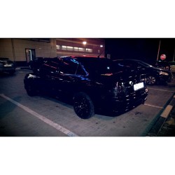 street-racing-spectacular:  Blacked out again. Ain’t go nowhere.