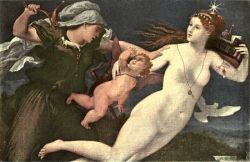 THE TRIUMPH OF CHASTITY, 1530, Lorenzo Lotto.