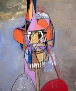 contemporary-art-blog:  George Condo, The Laughing Cavalier,