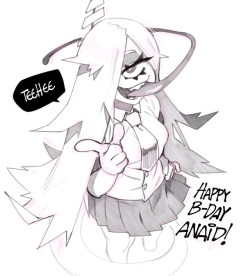 talezshittyblog:  happy belated @anaids-tailclops