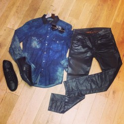 mademanlondon:  #OOTD Shirt by #WeAreReplay Jeans by #DieselBlackGold