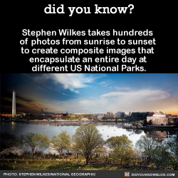 did-you-kno:  Stephen Wilkes takes hundreds of photos from sunrise