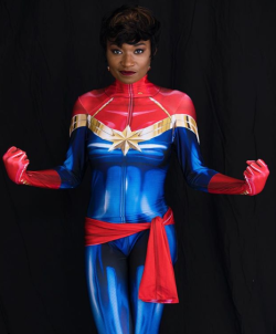 cosplayingwhileblack:  Character: Captain MarvelSeries: Marvel