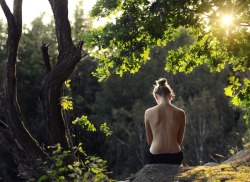 daddyslittleflame:  alone in the nature by *baravavrova 