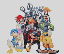 caerberus:  SORA’S THRONE → 1.5 REMIX // KH III