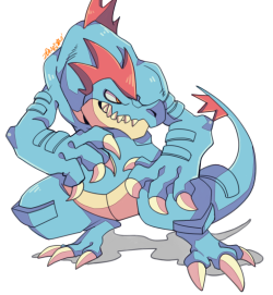 z0mbieraptor:  Day 18: Favorite water type. Feraligatr is da