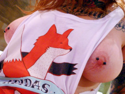 piercednipples:  myredfoxstuff submitted:Have a happy weekend