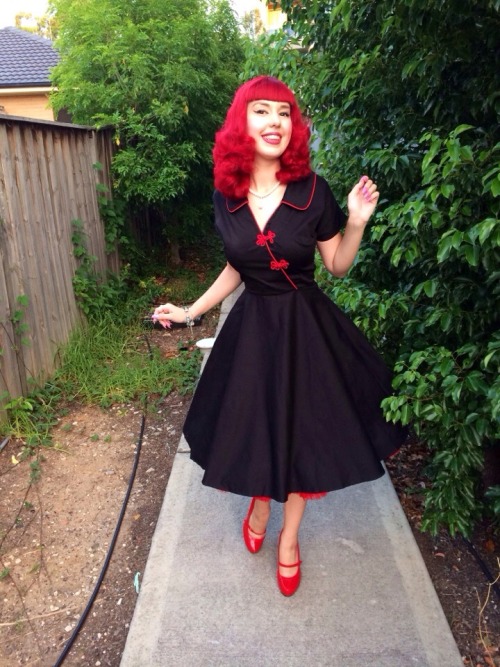 pinupdaysvintagenights:  My favorite outfits of the year so far 