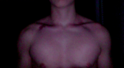 my hot friend. that hickey on his collar bone is the work of