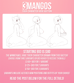 3mangos:  Hey-ho! I’m doing a YCH Auction! If you’re unsure
