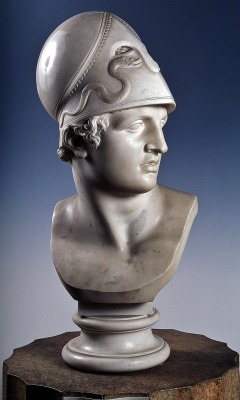 hadrian6:  Bust of  Hector.  1816.Antonio Canova. Italian 1757-1822.