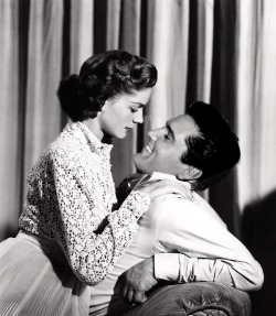 elvis-pink-cadillac:  Lauren Bacall & Elvis Presley