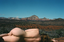 jacsfishburne:  Aemilia  (Low-res film scans | Sedona, March