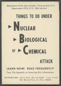 jellobiafrasays:things to do under nuclear biological or chemical