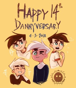 earthphantom: HAPPY 14TH DANNYVERSARY!!!  Finally Danny Phantom