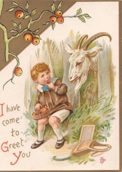 talesfromweirdland: “I have come to greet you.” Festive Victorian